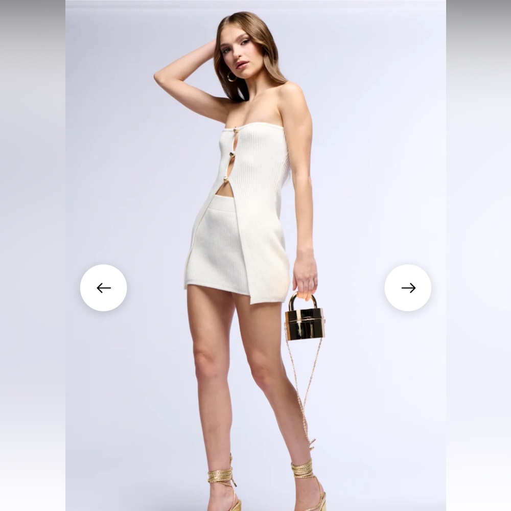 2 piece set white